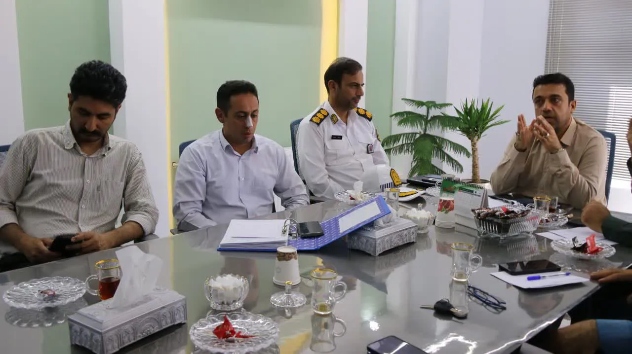  برگزاری جلسه شورای ترافیک با  حضور شهردار